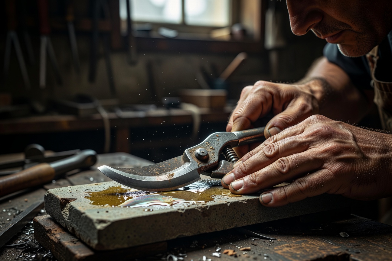 Kako naoštriti vrtne škare kod kuće