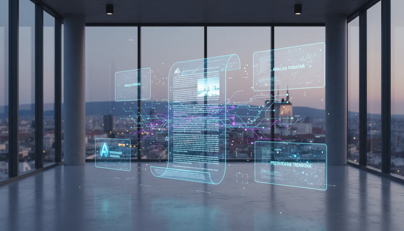 Kako AI analizira i sažima dugačke PDF dokumente: Tehnologija, cijene i pravila u Hrvatskoj