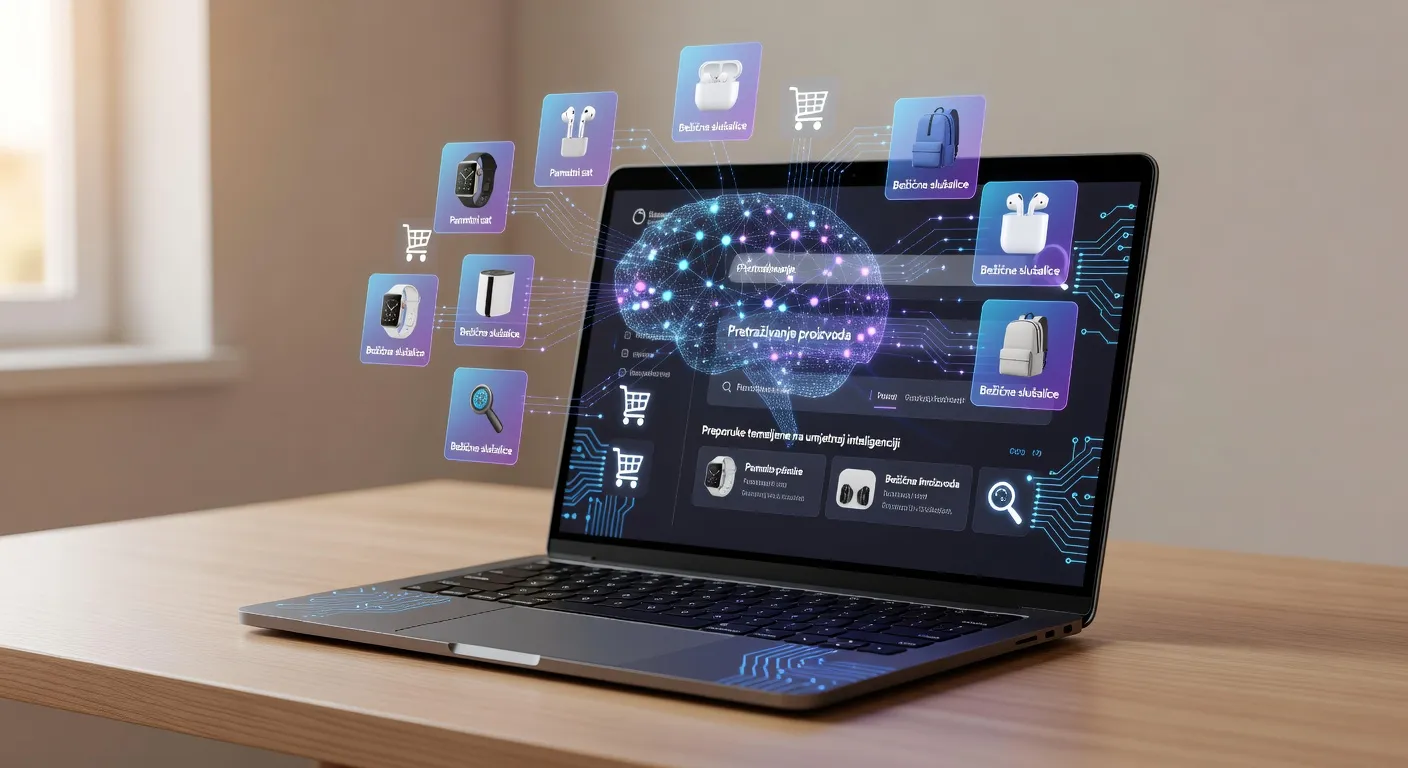 Kako AI optimizira pretragu u e-commerce platformama: Kompletan vodič