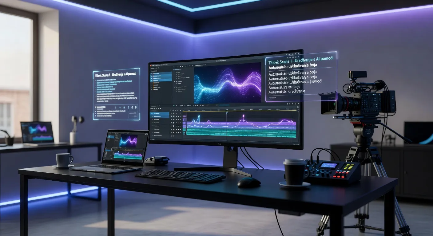 Kako AI ubrzava i olakšava montažu videozapisa