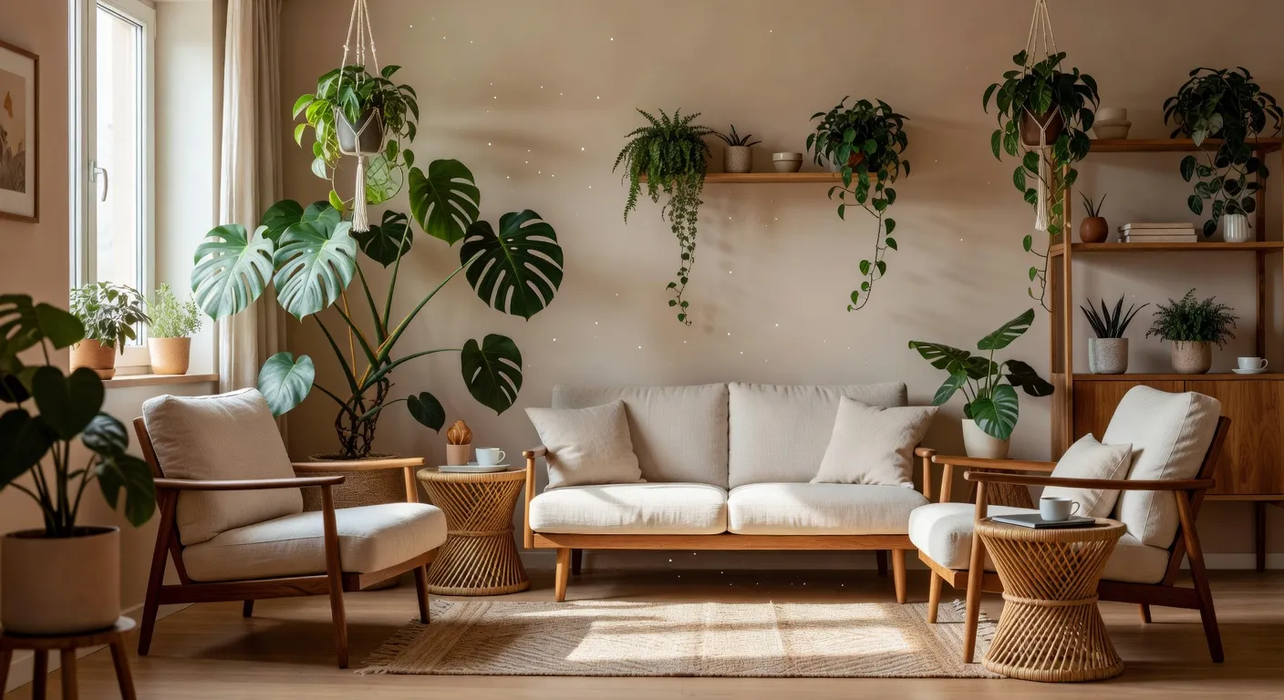 Kako efektno uklopiti sobne biljke u dizajn interijera: Vodič za biofilni dizajn