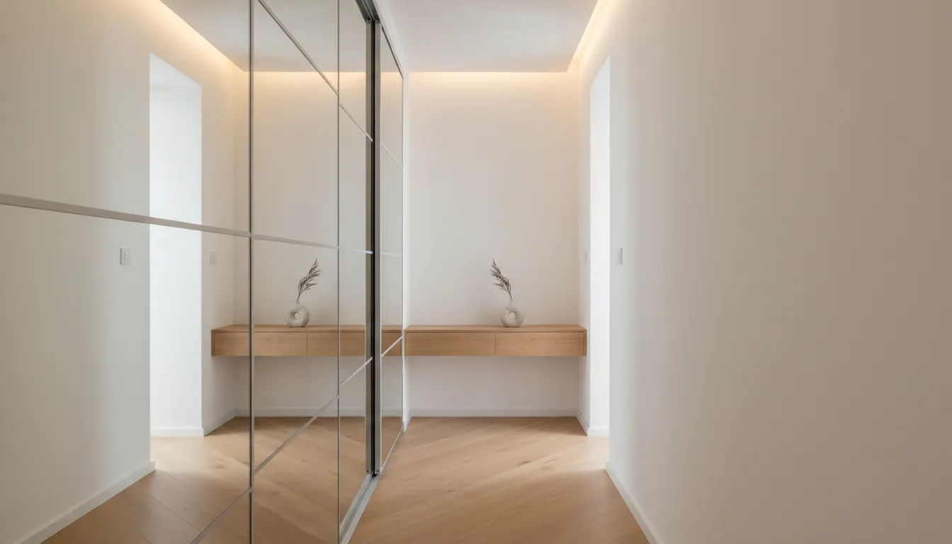 Kako funkcionalno urediti uski hodnik u malom stanu — Praktični vodič za 2026.