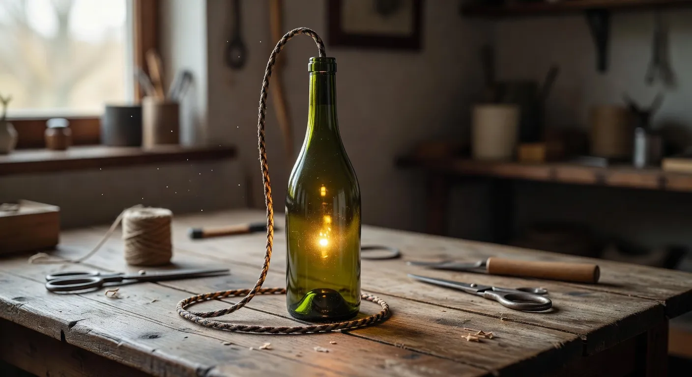 Kako napraviti lampu od prazne staklene boce: Potpuni vodič korak po korak