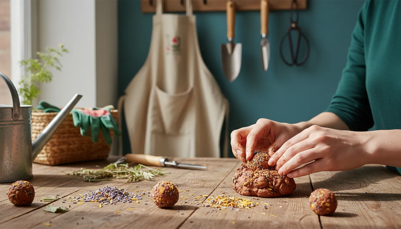 Kako napraviti sjemenske bombe za sadnju divljeg cvijeća: Vodič za ekološko vrtlarstvo