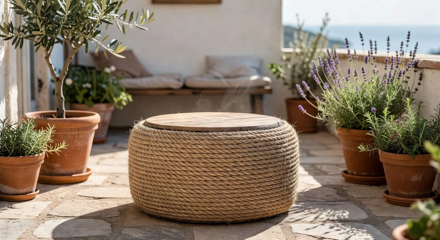 Kako napraviti tabure od stare gume i užeta: Vodič za DIY upcycling