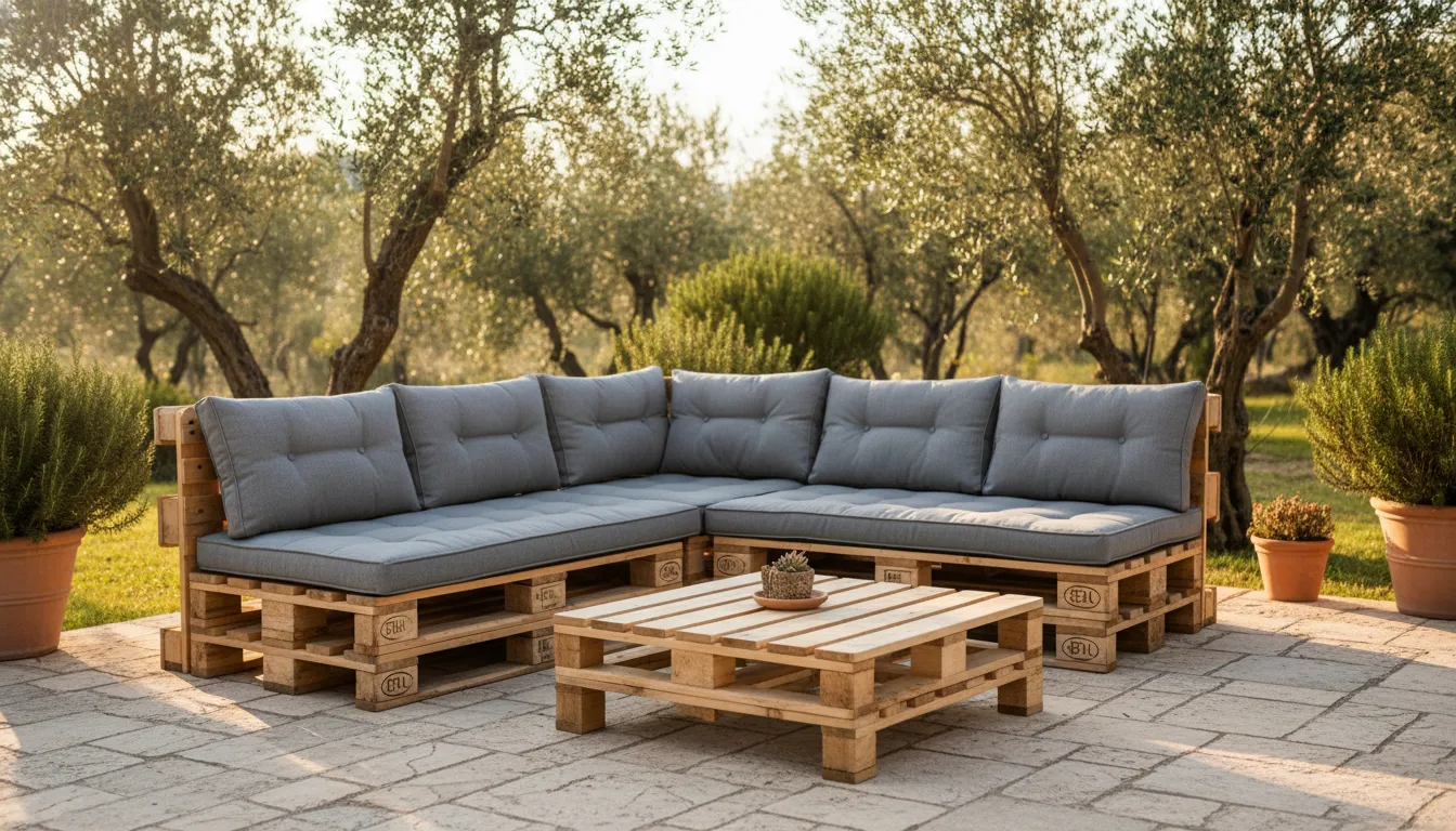 Kako napraviti vrtnu garnituru od starih drvenih paleta: Praktični vodič