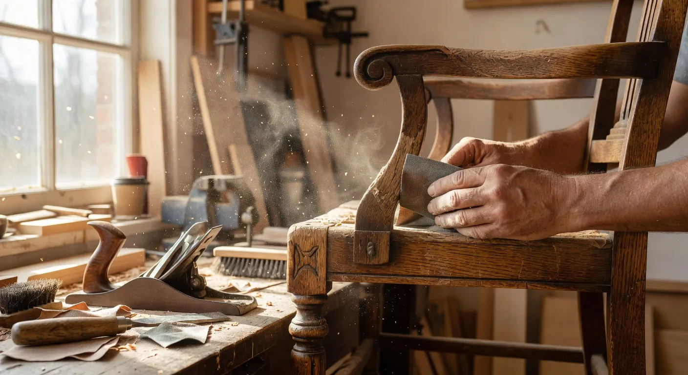 Kako obnoviti staru drvenu stolicu: Potpuni vodič korak po korak