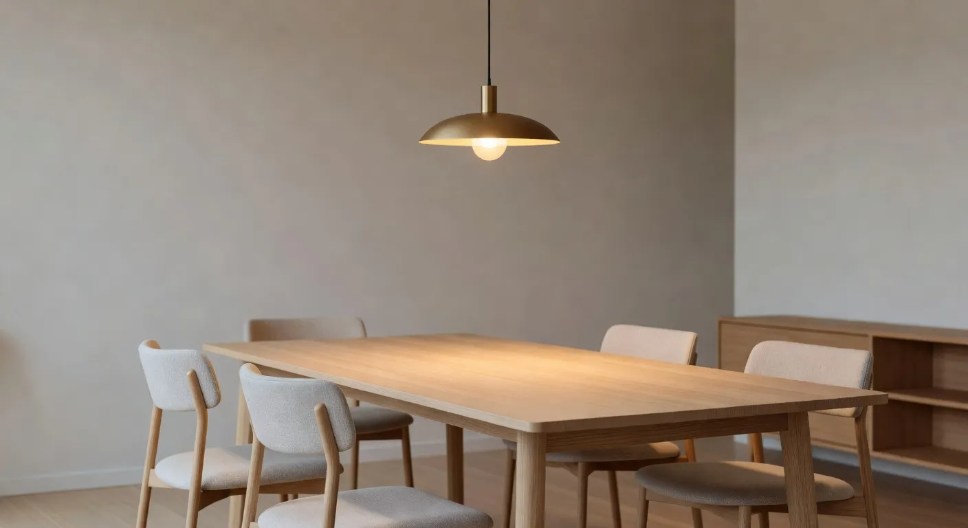 Kako odabrati idealnu rasvjetu iznad blagovaonskog stola