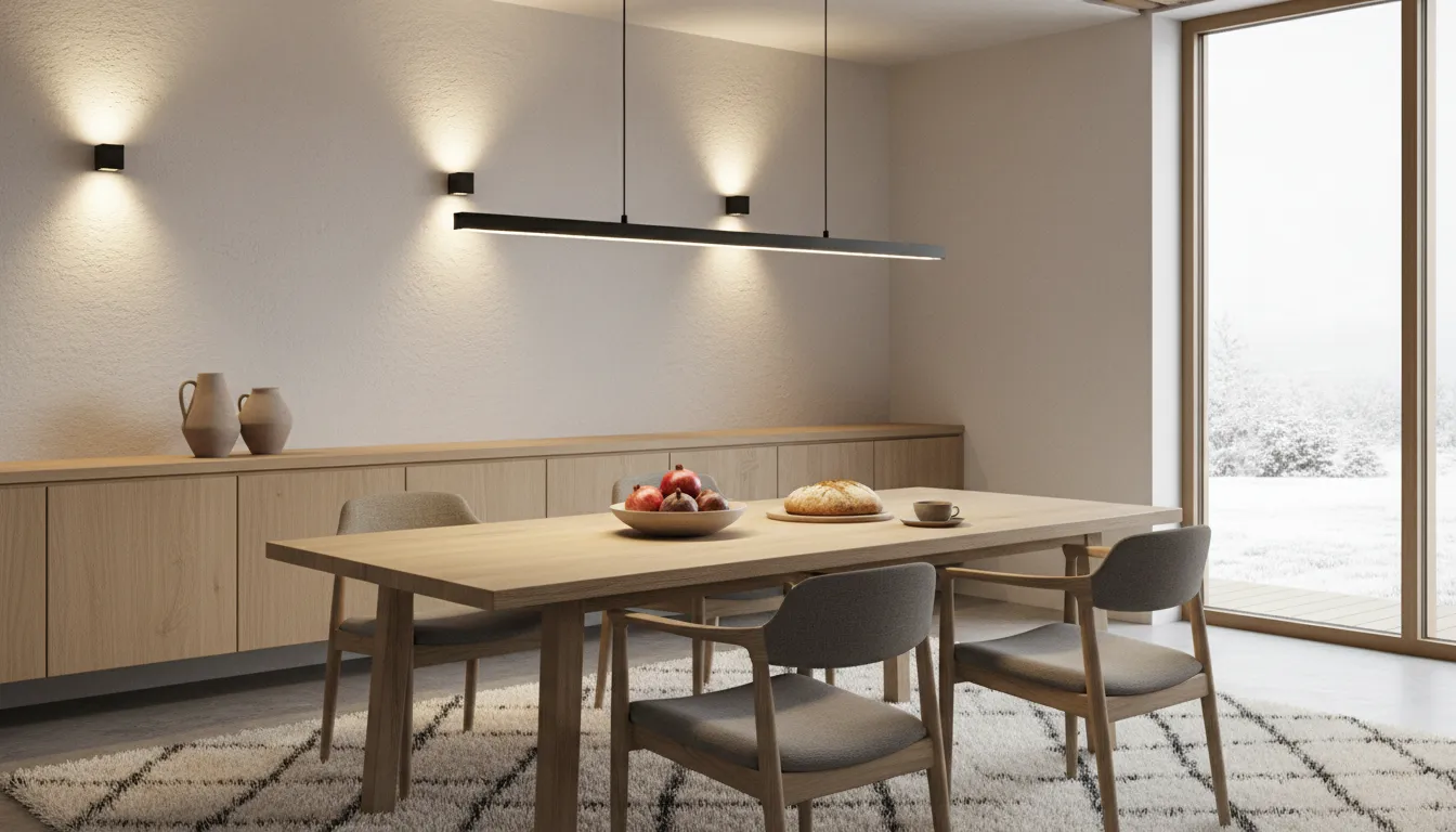 Kako odabrati idealnu rasvjetu za blagovaonicu: Praktični vodič