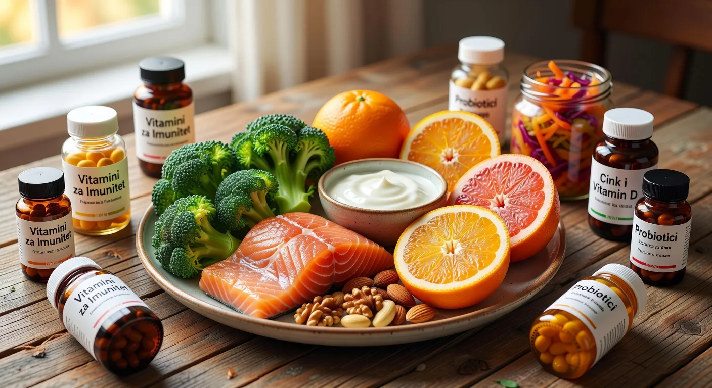 Kako ojačati imunitet kroz prehranu i suplemente: Znanstveno utemeljen vodič