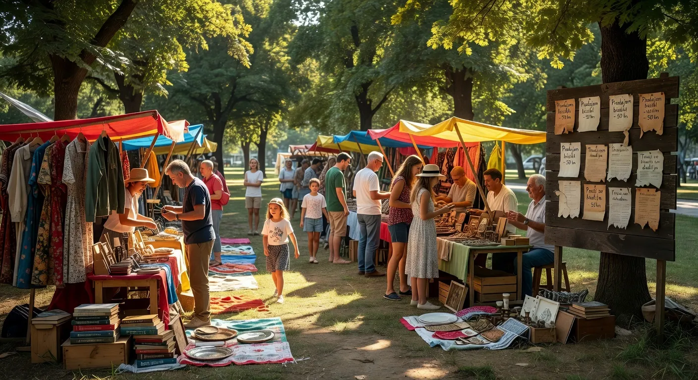 Kako organizirati kvartovski buvljak i sajam razmjene.