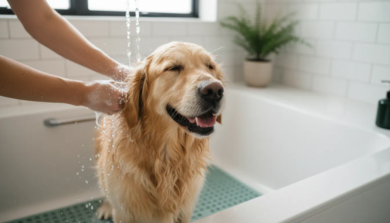 Kako pravilno okupati psa kod kuće bez stresa – vodič za vlasnike