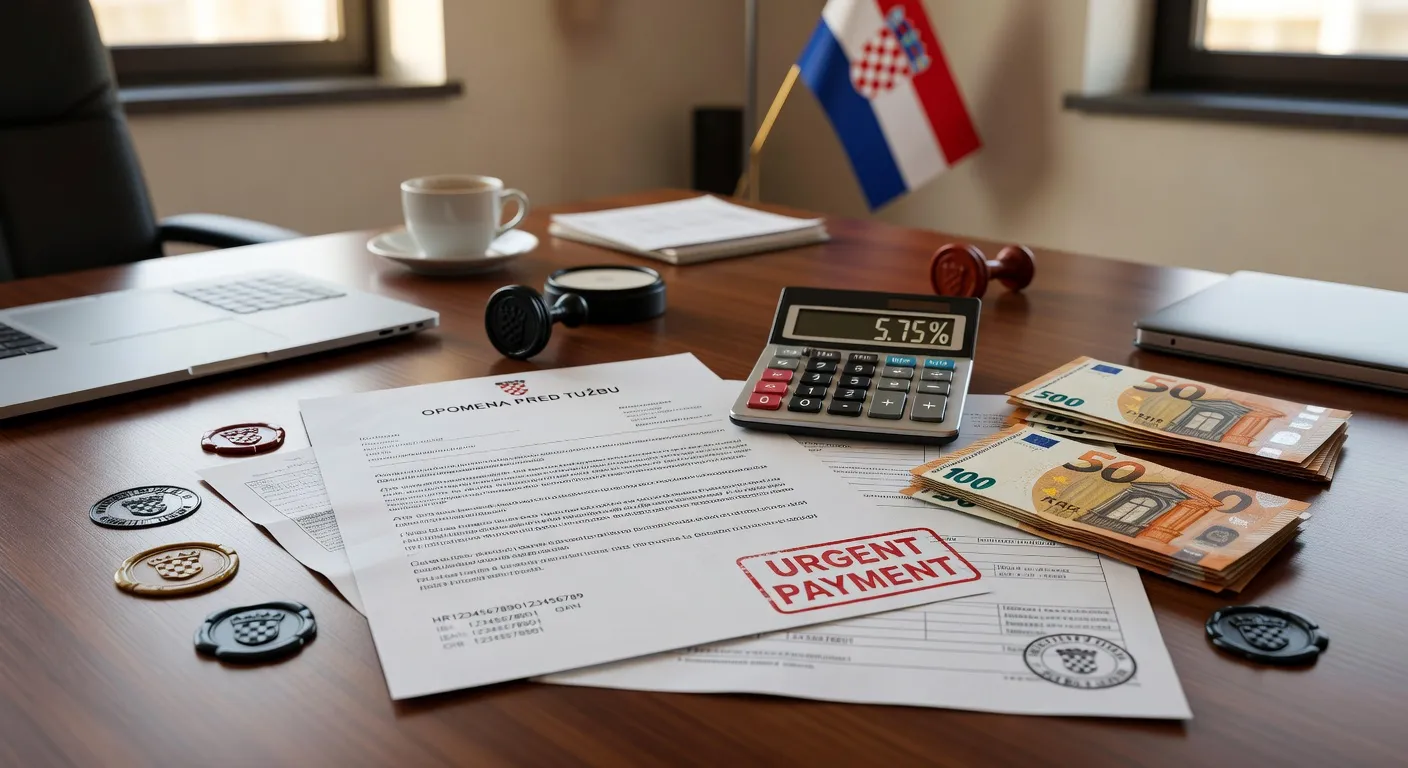 Kako sastaviti opomenu pred tužbu za neplaćeni račun u 2026. godini