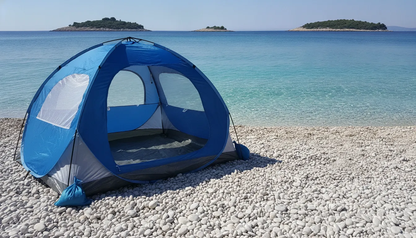 Kako sastaviti šator za plažu i pravilno ga sklopiti
