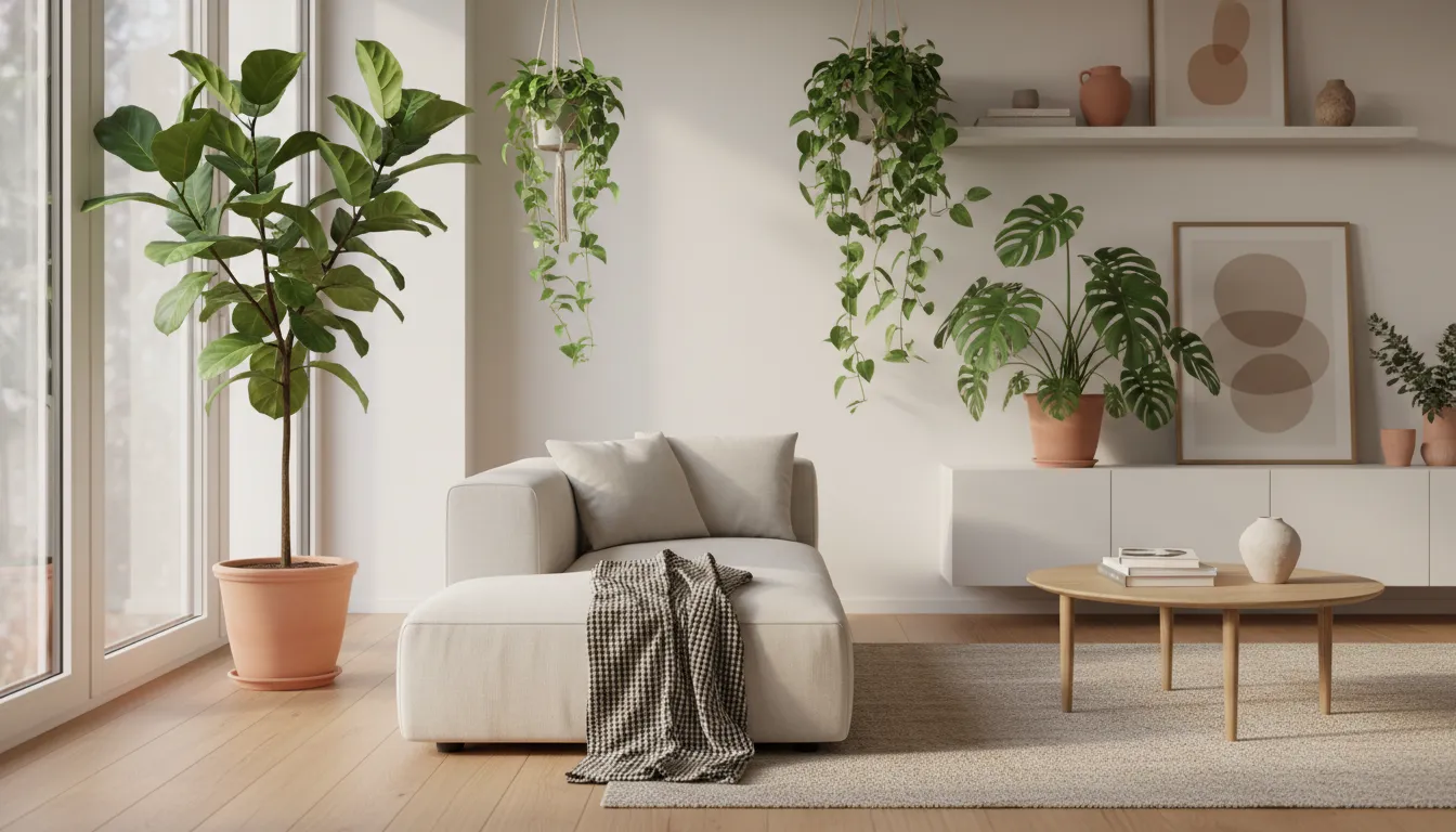 Kako savršeno uklopiti sobne biljke u dnevni boravak
