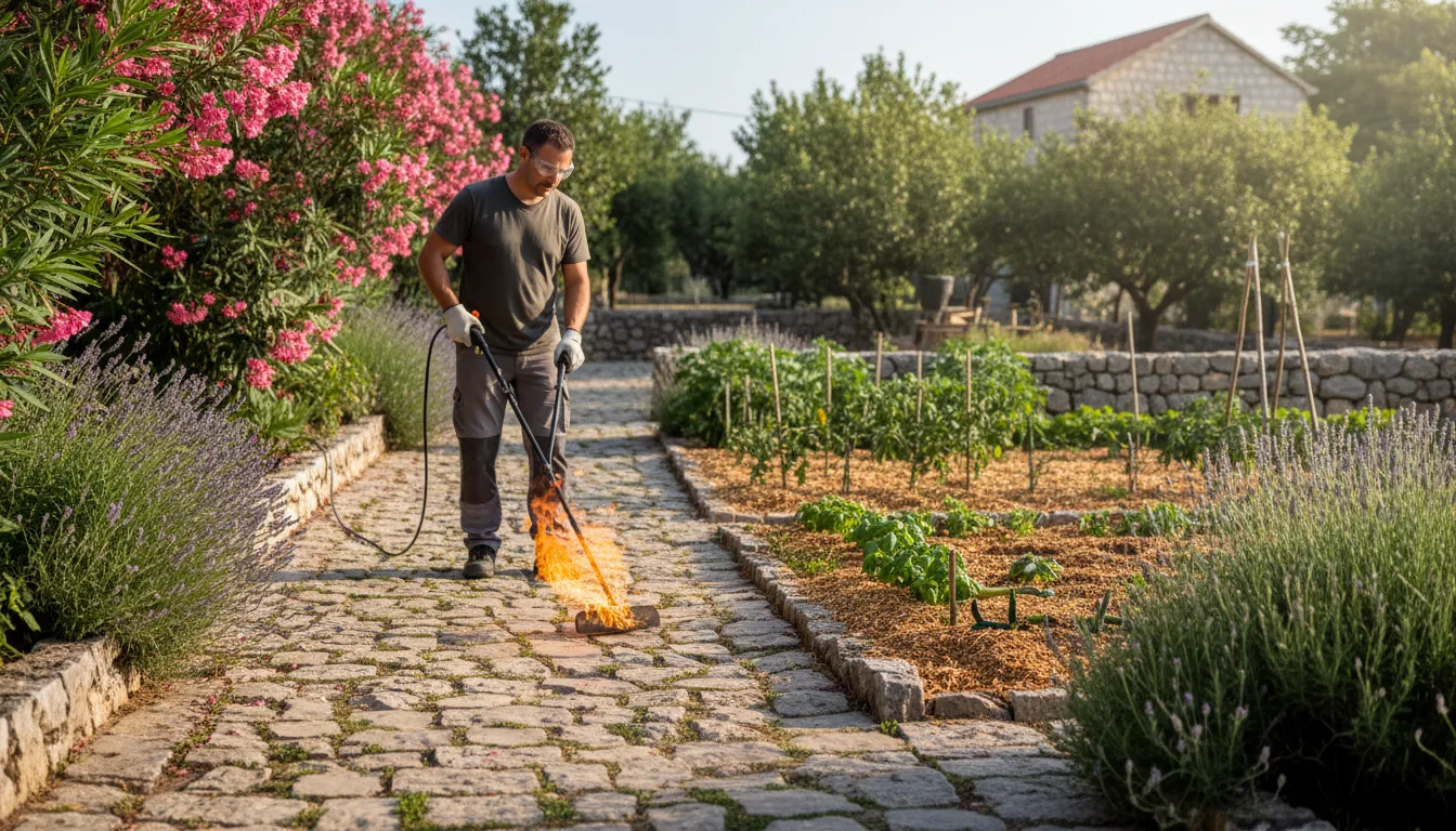 Kako se riješiti korova bez kemikalija: Cjeloviti vodič za 2026.