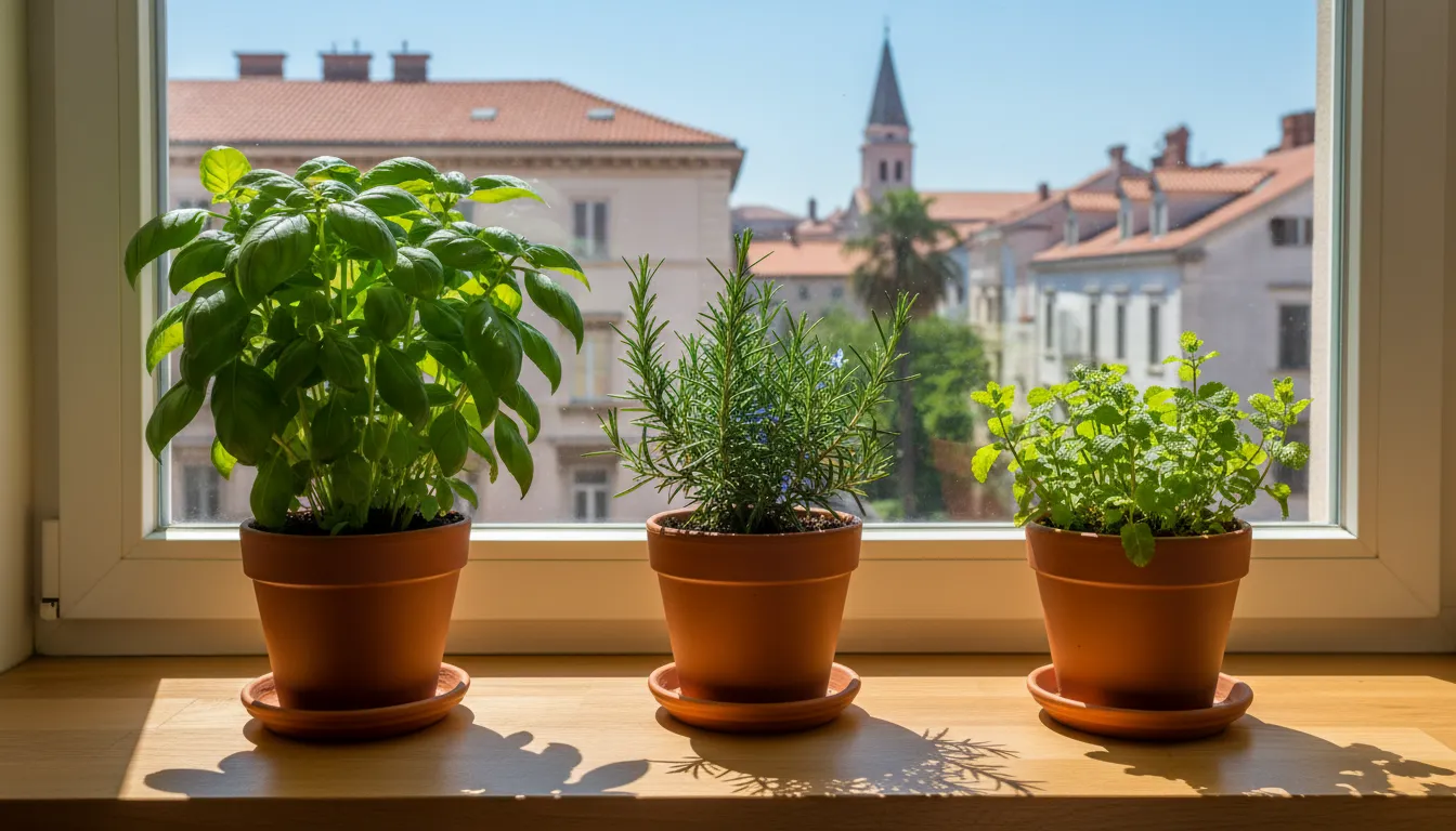 Kako uzgajati začinsko bilje na prozorskoj dasci: Vodič za urbane vrtlare u 2026.