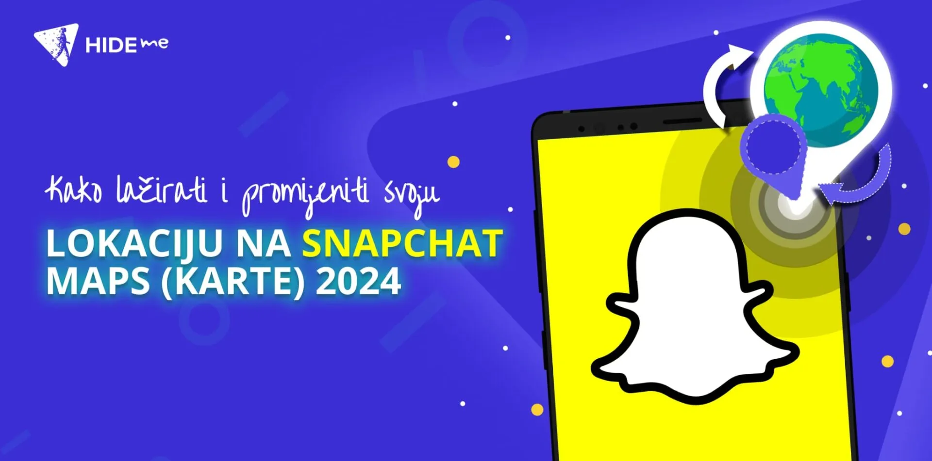 Kako lažirati i promijeniti Snapchat lokaciju na Snapchat Maps (karte) 2024.
